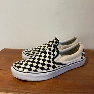 Vans Checkerboard Slip-On Sneaker Men’s US 10.5